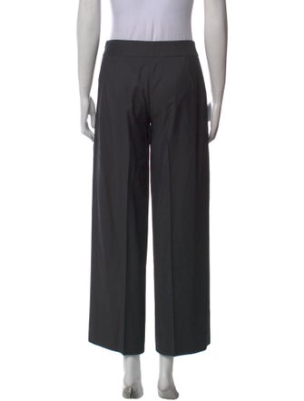 Giorgio Armani Virgin Wool Wide Leg Pants