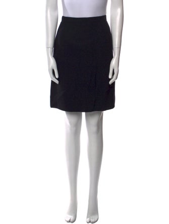 Giorgio Armani Wool Knee-Length Skirt
