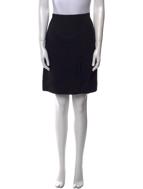 Giorgio Armani Wool Knee-Length Skirt