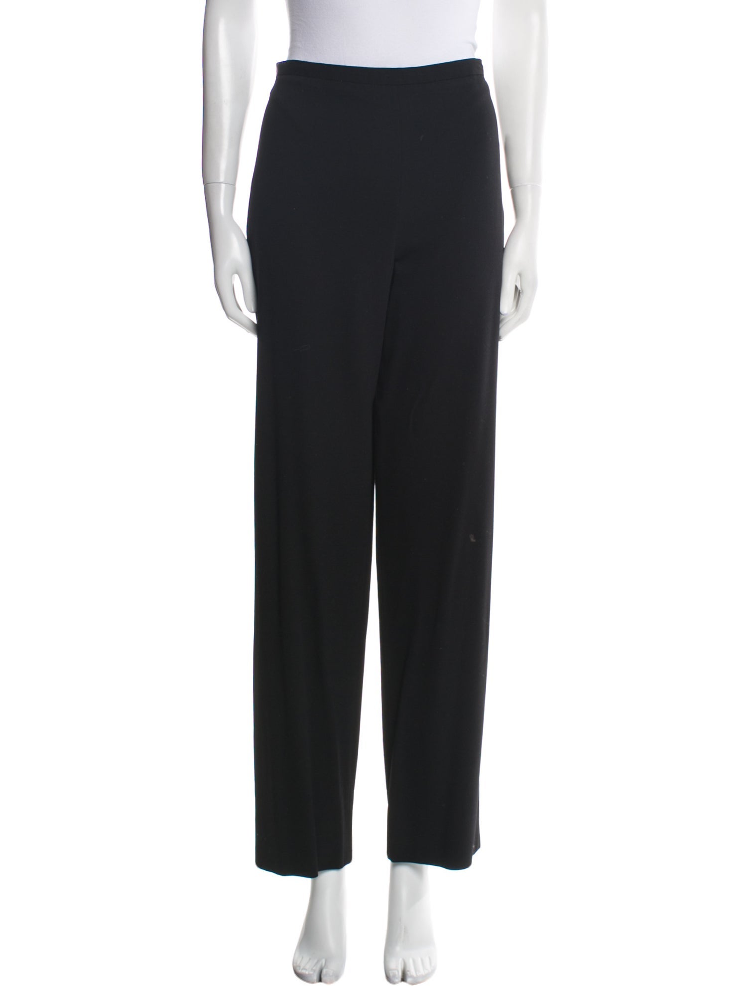 Giorgio Armani Wool Straight Leg Pants