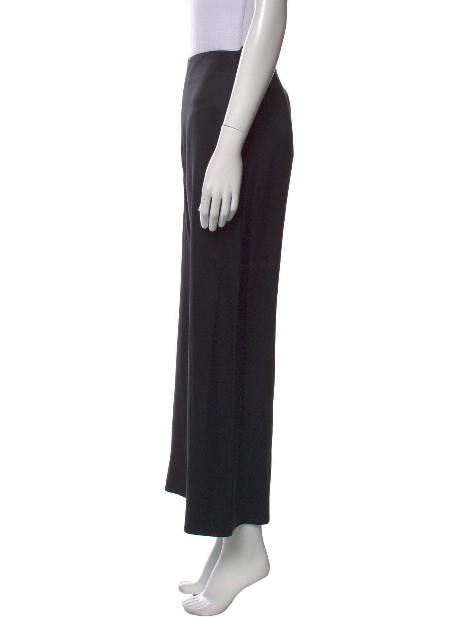 Giorgio Armani Silk Wide Leg Pants