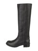 Giorgio Armani Leather Riding Boots