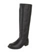 Giorgio Armani Leather Riding Boots