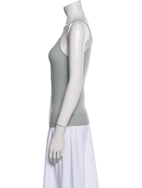 Giorgio Armani Wool Scoop Neck Top