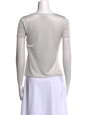 Giorgio Armani V-Neck Short Sleeve T-Shirt