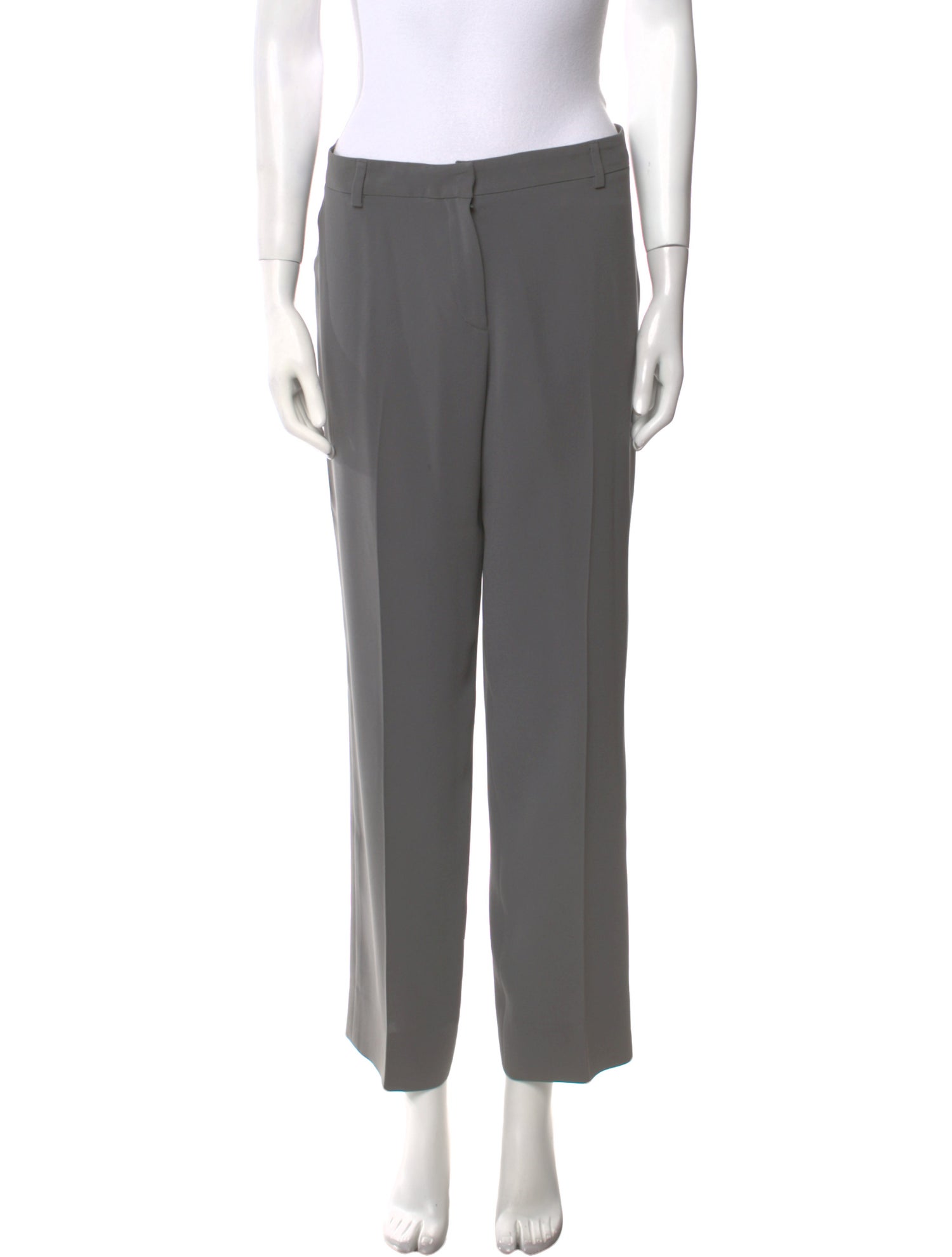 Giorgio Armani Wool Straight Leg Pants