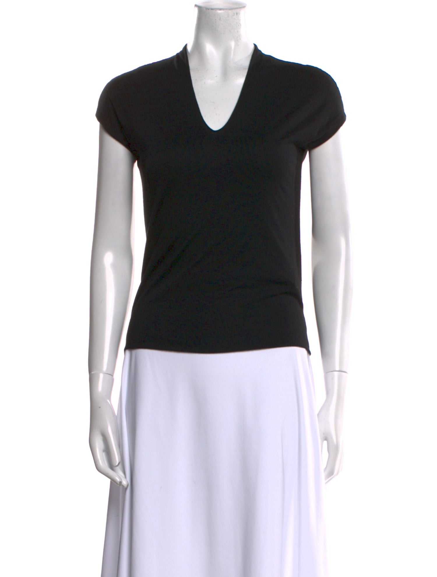 Giorgio Armani V-Neck Short Sleeve T-Shirt