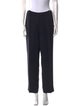 Giorgio Armani Virgin Wool Straight Leg Pants