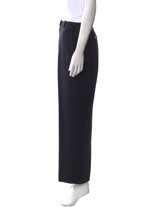 Giorgio Armani Virgin Wool Straight Leg Pants