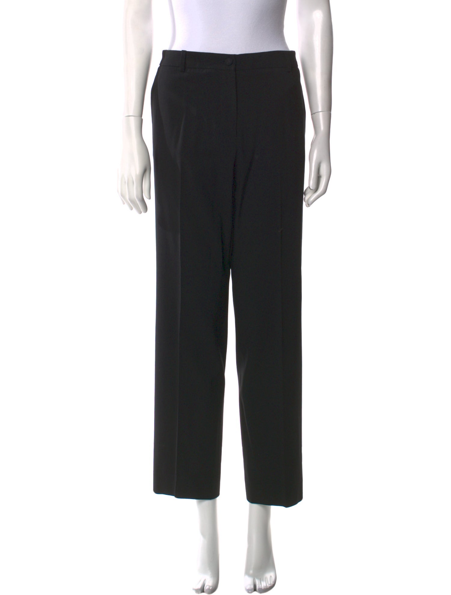 Giorgio Armani Wool Straight Leg Pants