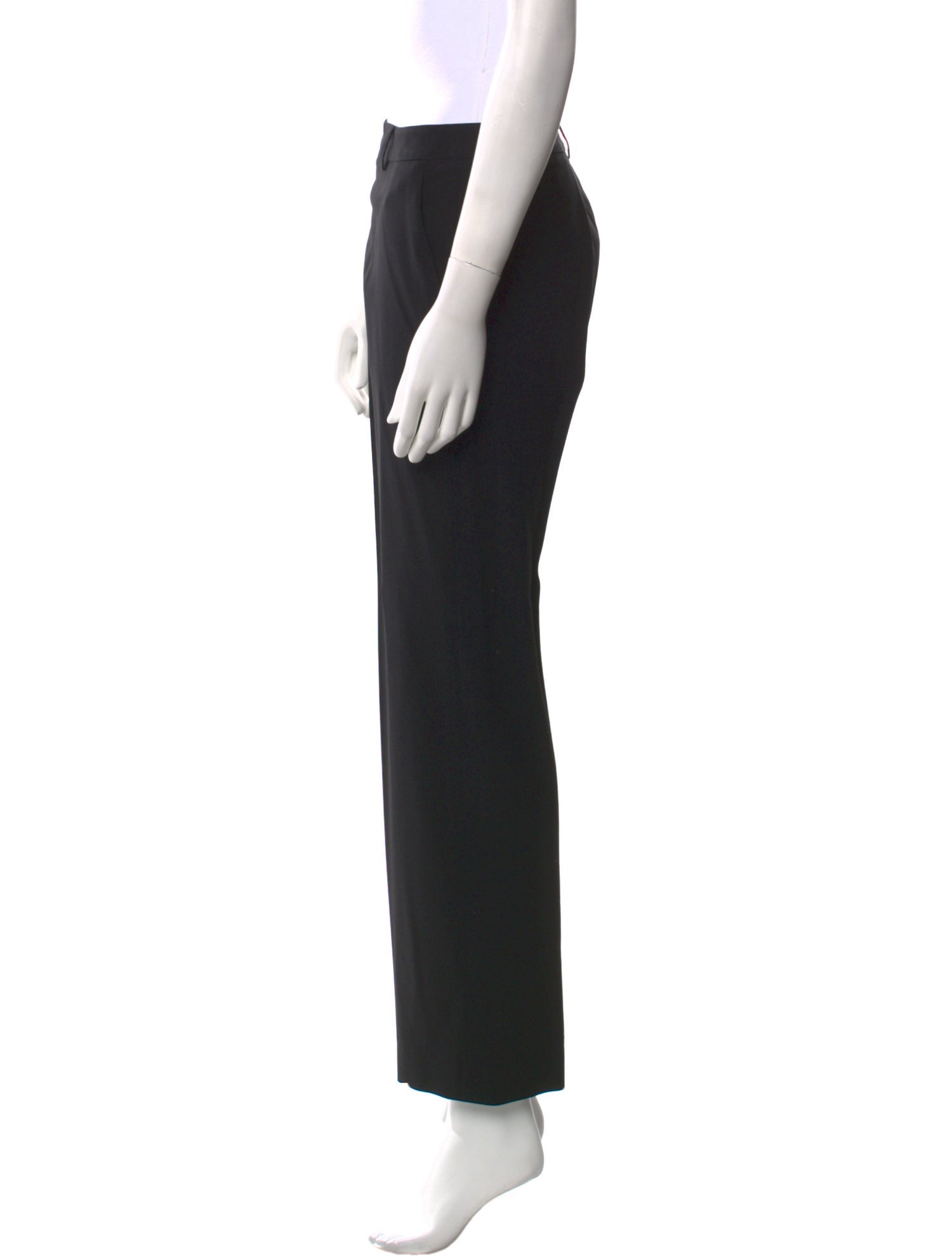 Giorgio Armani Wool Straight Leg Pants