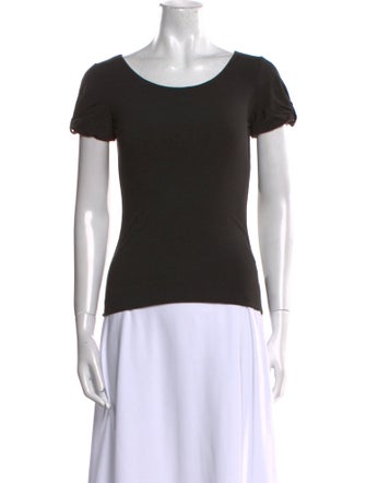 Giorgio Armani Scoop Neck Short Sleeve T-Shirt