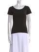 Giorgio Armani Scoop Neck Short Sleeve T-Shirt