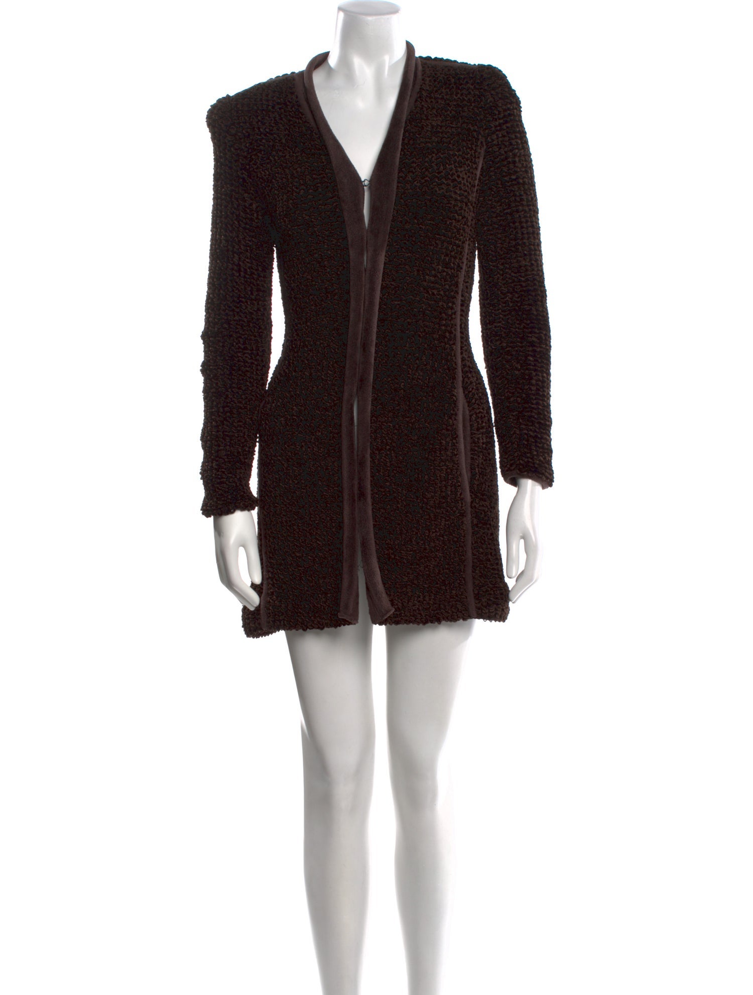 Giorgio Armani Virgin Wool Mini Dress