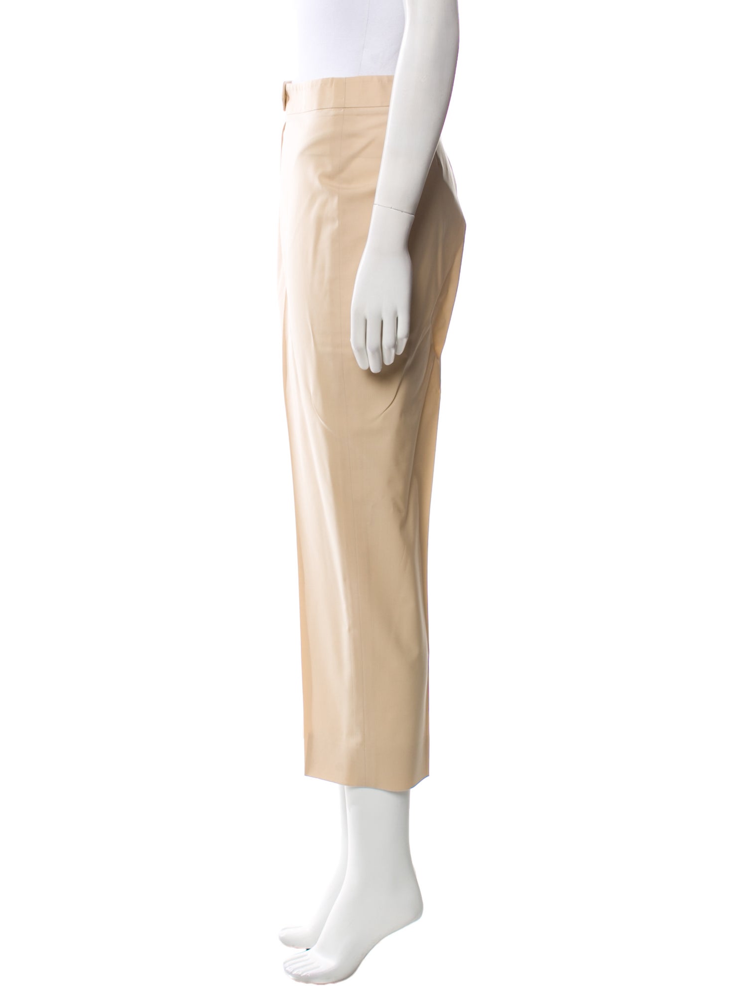 Giorgio Armani Wool Straight Leg Pants