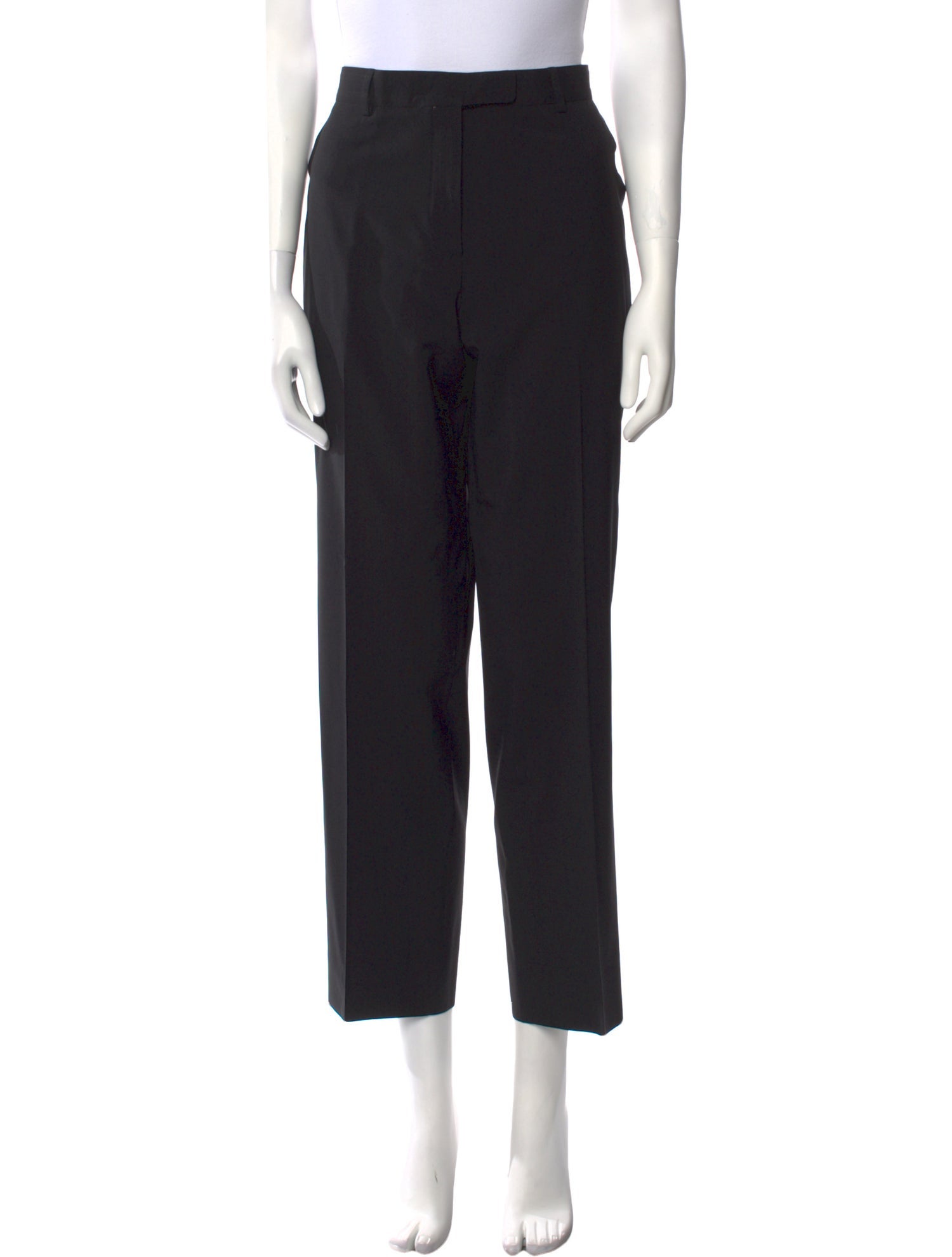 Giorgio Armani Wool Straight Leg Pants