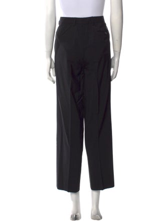 Giorgio Armani Wool Straight Leg Pants