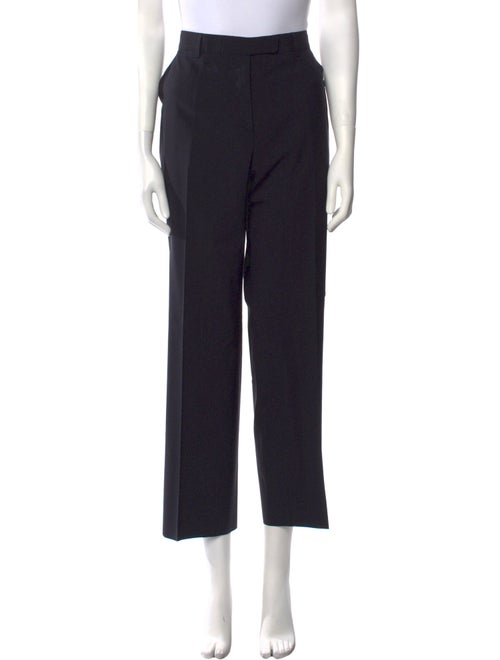 Giorgio Armani Wool Straight Leg Pants