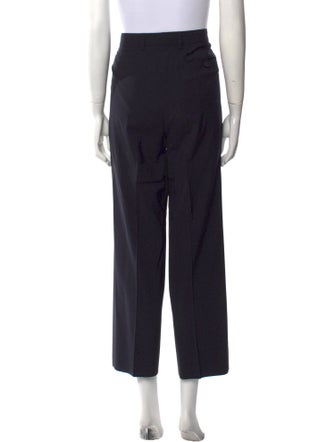 Giorgio Armani Wool Straight Leg Pants