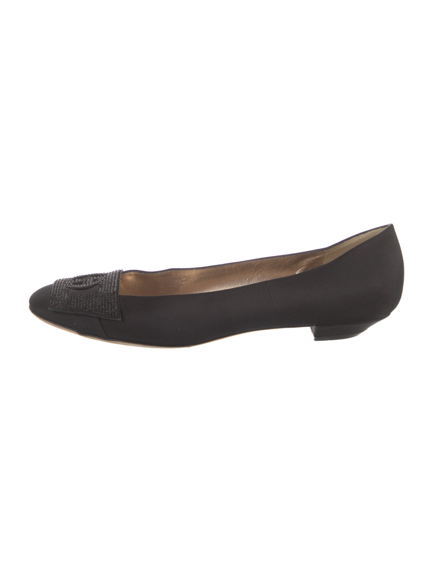 Giorgio Armani Satin Flats