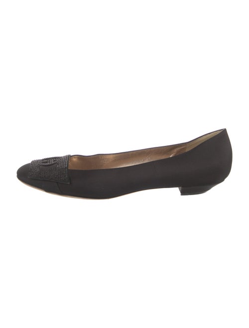 Giorgio Armani Satin Flats
