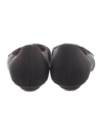 Giorgio Armani Satin Flats