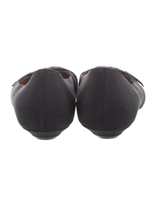 Giorgio Armani Satin Flats