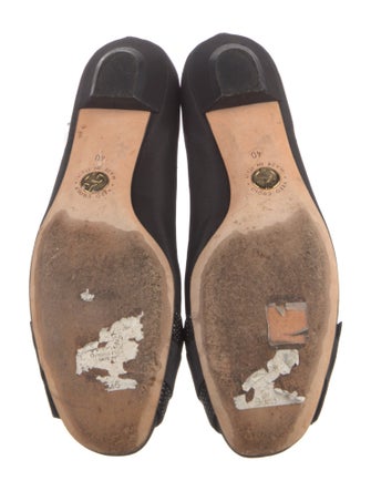 Giorgio Armani Satin Flats