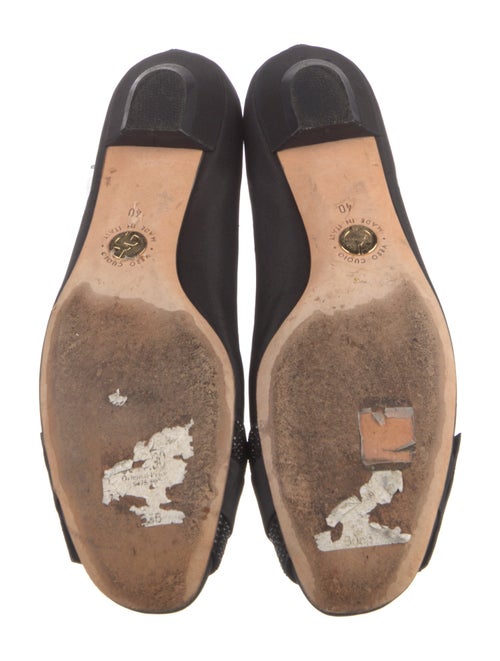 Giorgio Armani Satin Flats