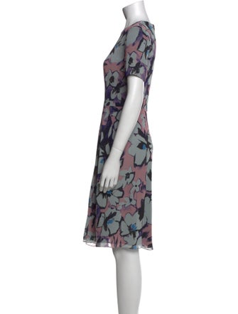 Giorgio Armani Silk Knee-Length Dress