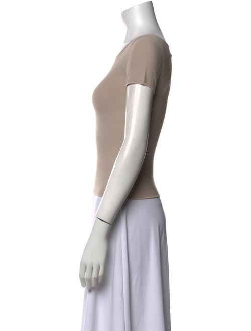 Giorgio Armani Scoop Neck Short Sleeve T-Shirt