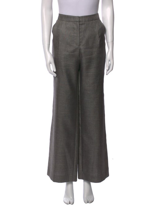 Giorgio Armani Virgin Wool Wide Leg Pants