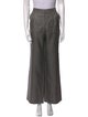 Giorgio Armani Virgin Wool Wide Leg Pants