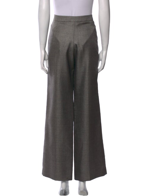 Giorgio Armani Virgin Wool Wide Leg Pants