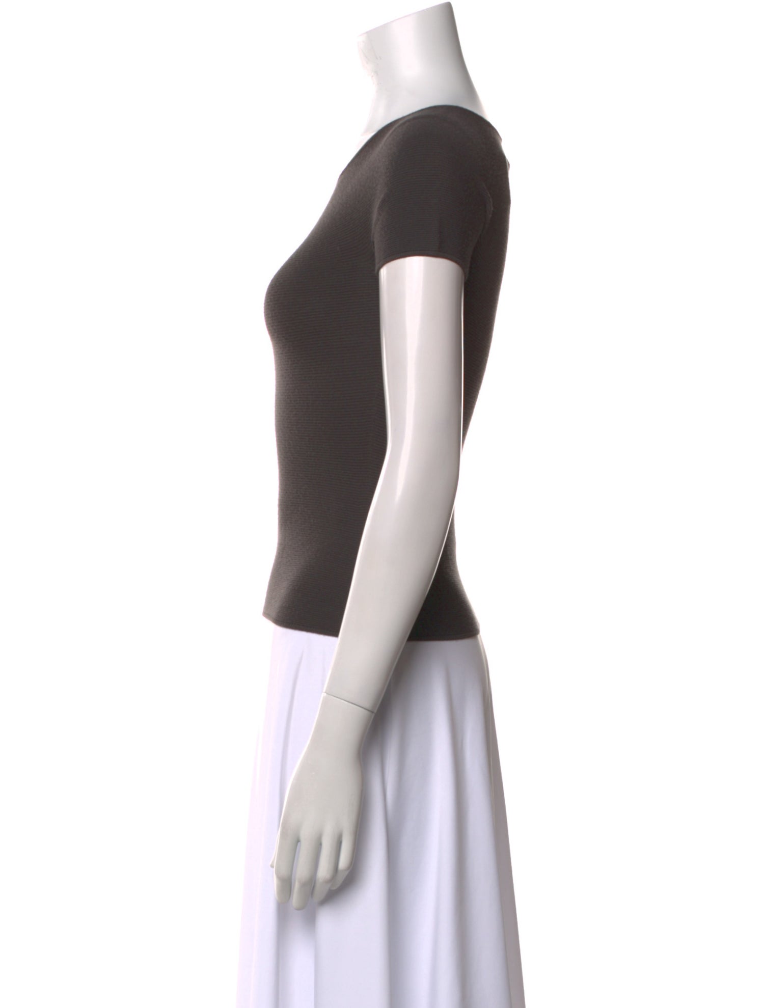 Giorgio Armani Scoop Neck Short Sleeve T-Shirt