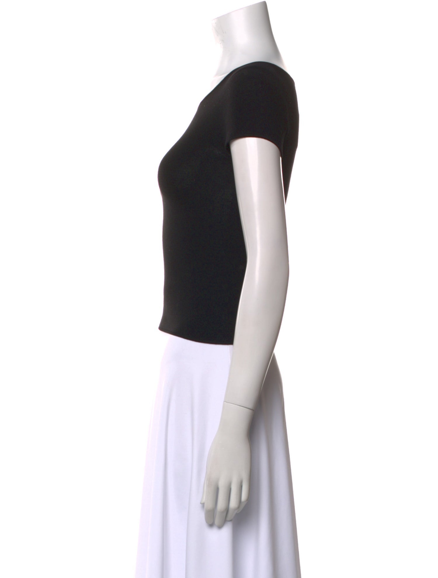 Giorgio Armani Scoop Neck Short Sleeve T-Shirt