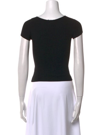 Giorgio Armani Scoop Neck Short Sleeve T-Shirt