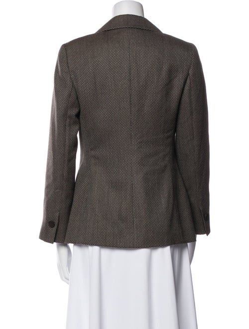 Giorgio Armani Wool Printed Blazer