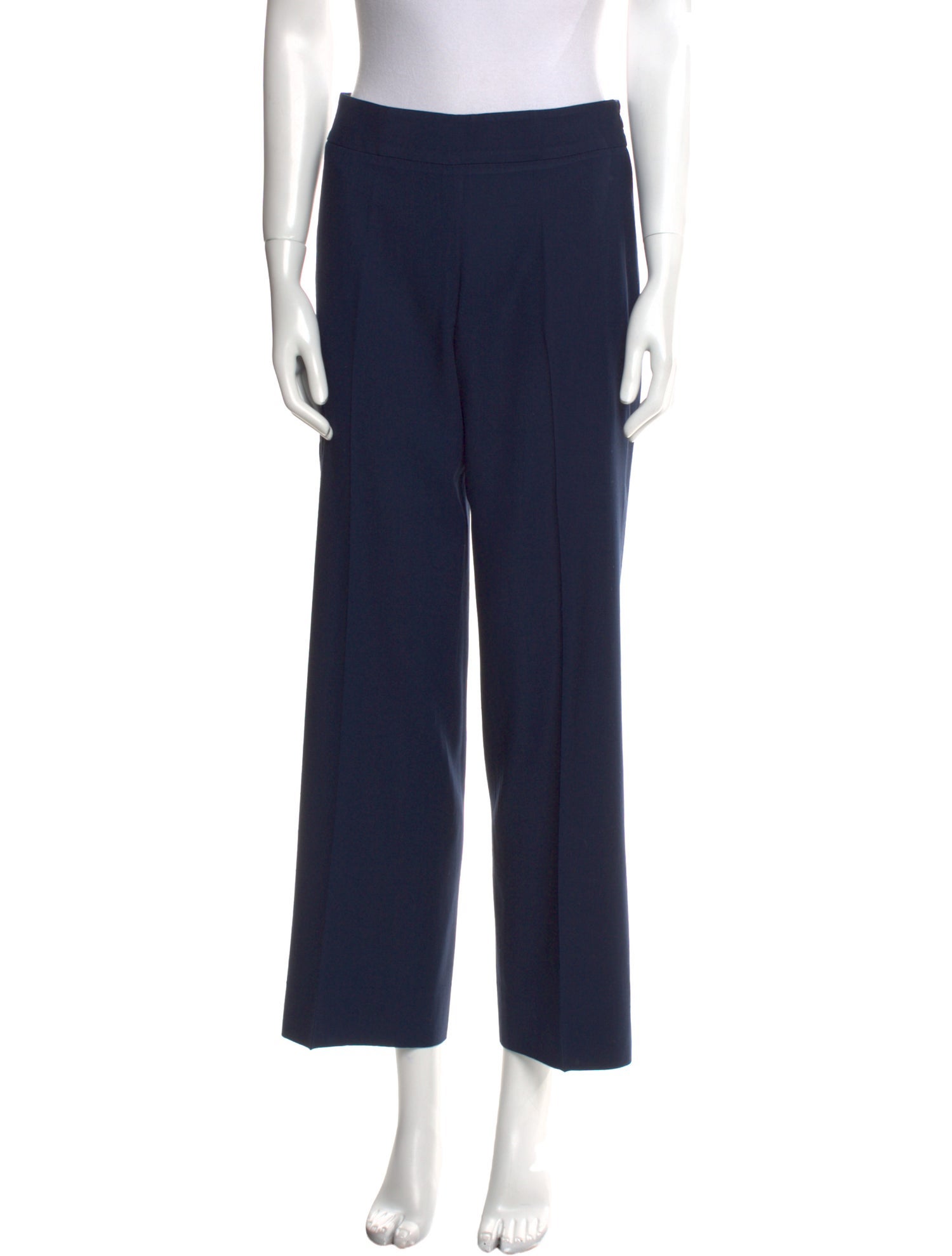 Giorgio Armani Virgin Wool Wide Leg Pants