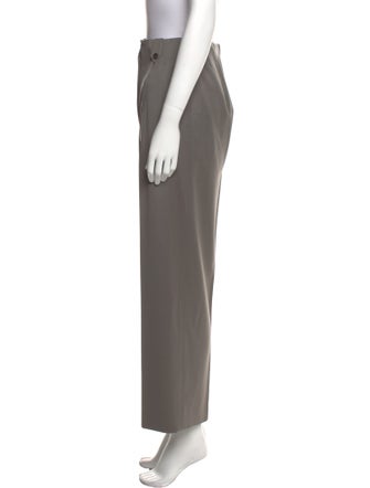 Giorgio Armani Virgin Wool Wide Leg Pants