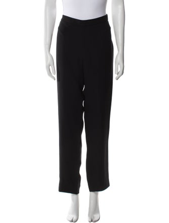 Giorgio Armani Silk Straight Leg Pants