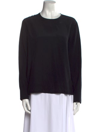 Giorgio Armani Crew Neck Long Sleeve Sweatshirt