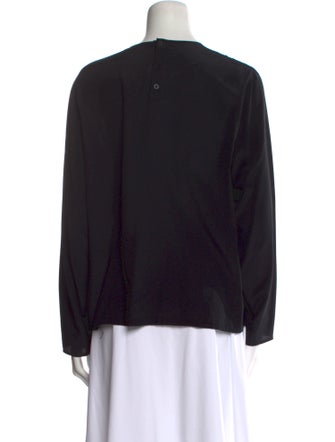 Giorgio Armani Crew Neck Long Sleeve Sweatshirt