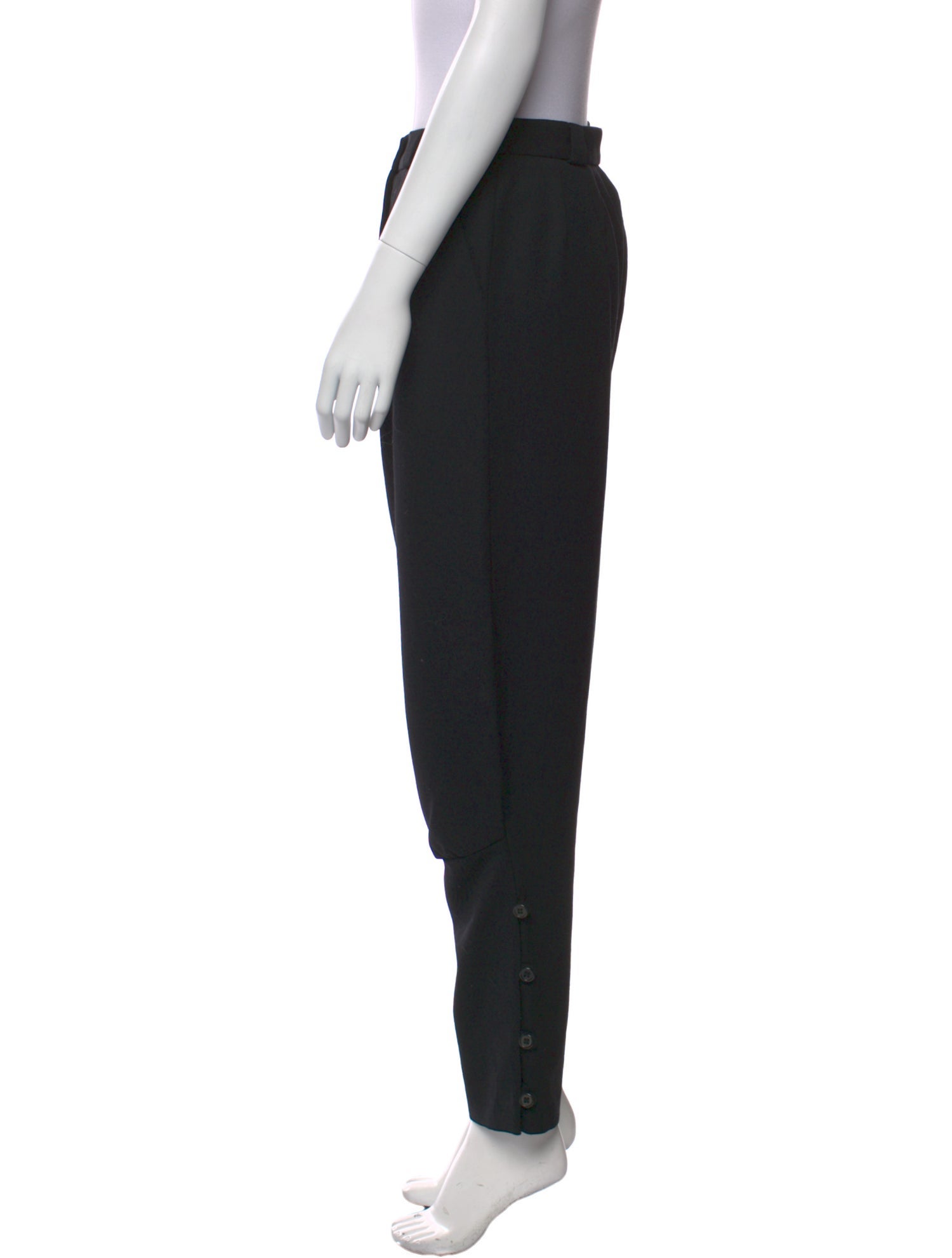 Giorgio Armani Wool Straight Leg Pants