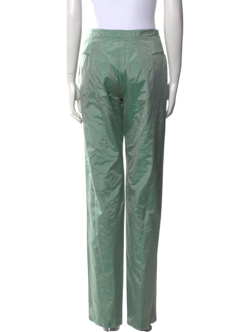 Giorgio Armani Silk Straight Leg Pants