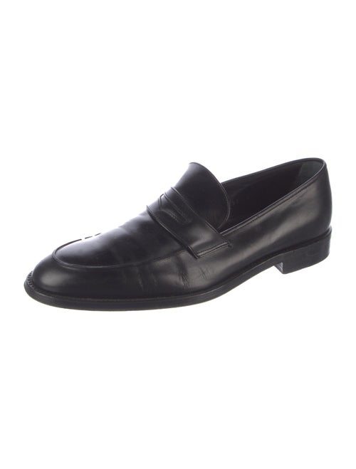 Giorgio Armani Leather Dress Loafers