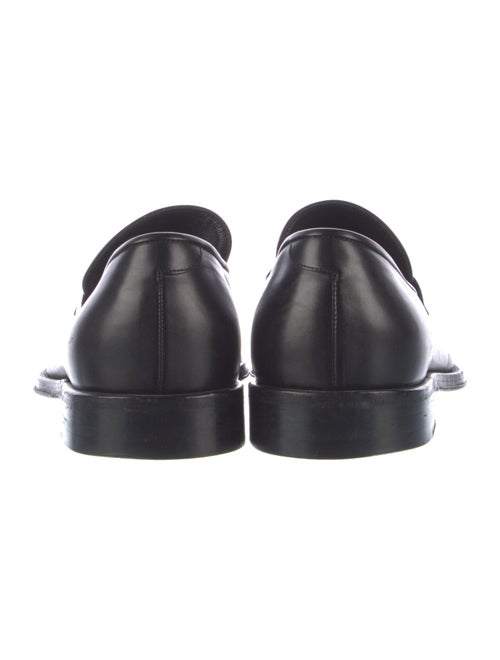 Giorgio Armani Leather Dress Loafers