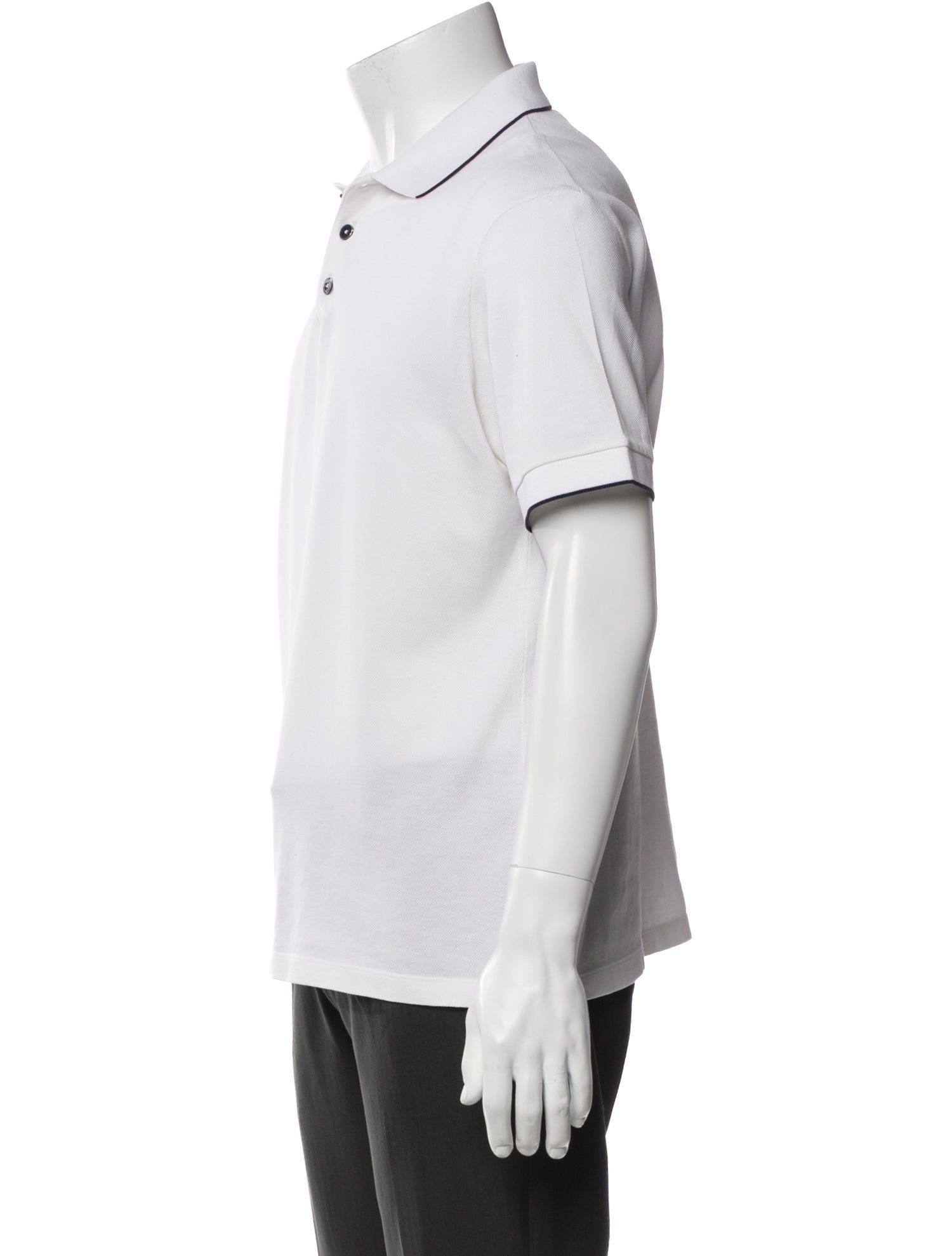 Giorgio Armani Collar Short Sleeve Polo Shirt