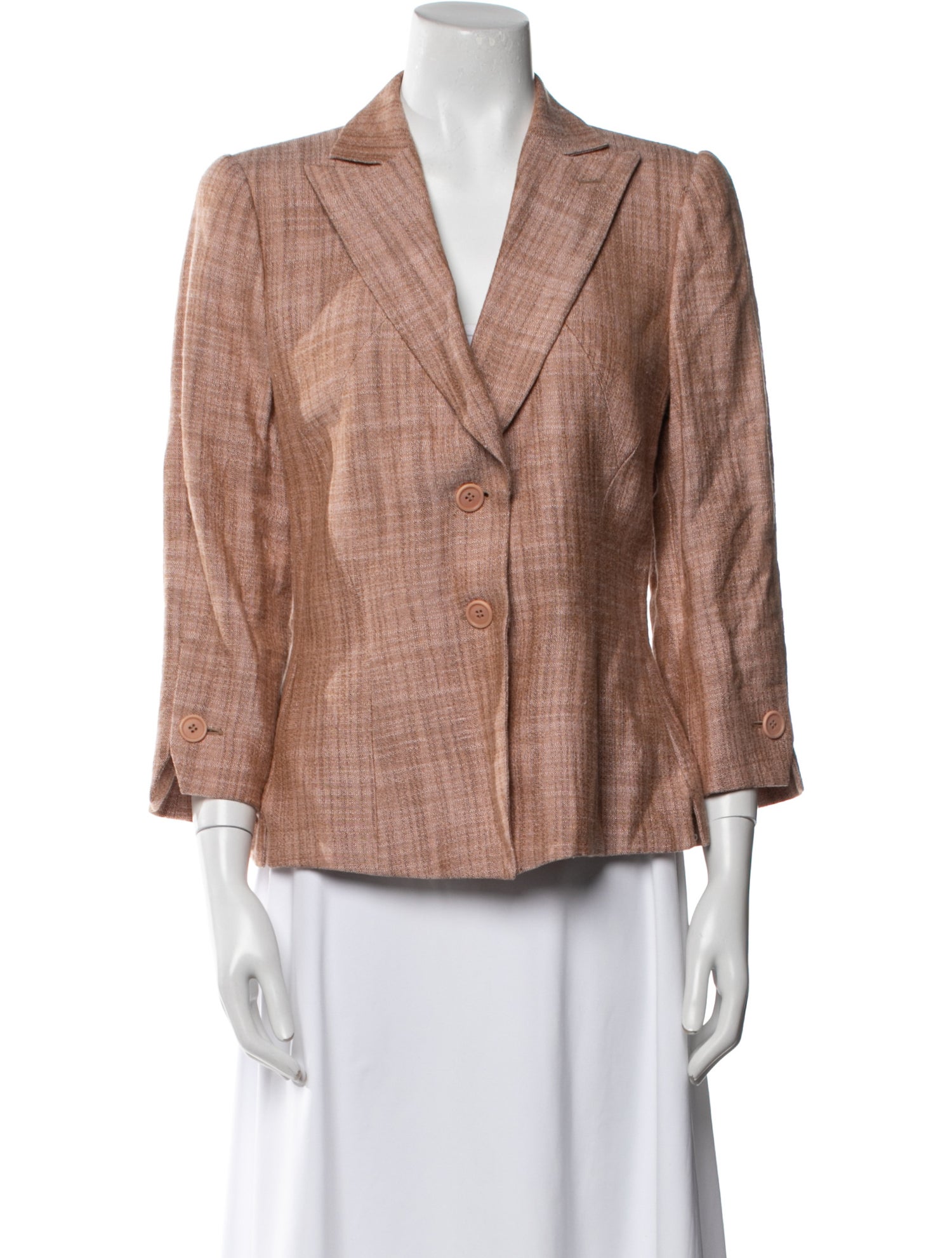 Giorgio Armani Silk Printed Blazer