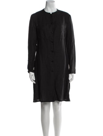 Giorgio Armani Crew Neck Mini Dress